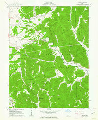 Jaybird 1961 topographic map thumbnail