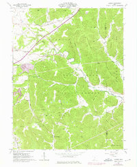 Jaybird 1961 topographic map thumbnail