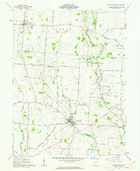 Jeffersonville 1961 topographic map thumbnail