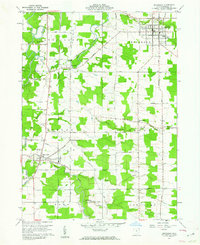 Jefferson 1960 topographic map thumbnail
