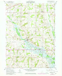 Jeromesville 1961 topographic map thumbnail