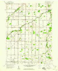 Jerry City 1958 topographic map thumbnail