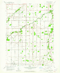 Jerry City 1958 topographic map thumbnail