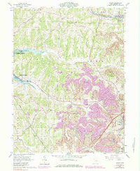 Jewett 1961 topographic map thumbnail