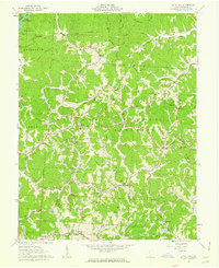 Kitts Hill 1961 topographic map preview