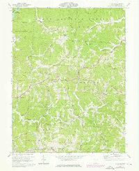 Kitts Hill 1972 topographic map thumbnail