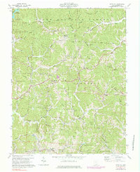 Kitts Hill 1972 topographic map thumbnail