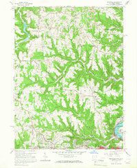 Knoxville 1958 topographic map thumbnail