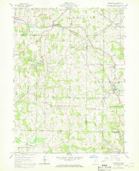 Kensington 1960 topographic map thumbnail