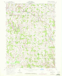 Kensington 1960 topographic map thumbnail