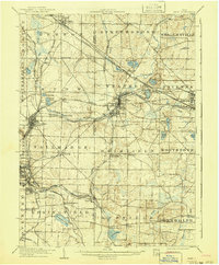 Kent 1906 topographic map thumbnail