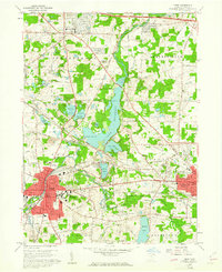 Kent 1960 topographic map thumbnail