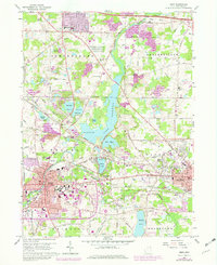 Kent 1960 topographic map thumbnail
