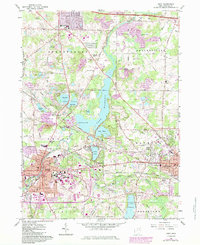 Kent 1960 topographic map thumbnail