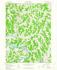 Kimbolton 1962 topographic map thumbnail