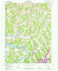 Kimbolton 1962 topographic map thumbnail