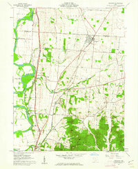 Kingston 1961 topographic map thumbnail
