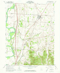 Kingston 1961 topographic map thumbnail