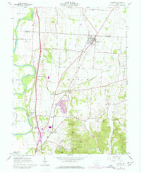 Kingston 1961 topographic map thumbnail