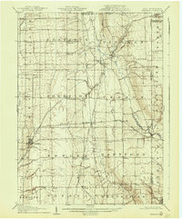 Kinsman 1907 topographic map thumbnail