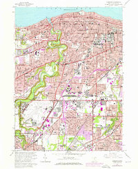Lakewood 1963 topographic map preview