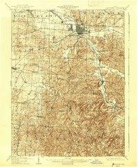 Lancaster 1909 topographic map thumbnail