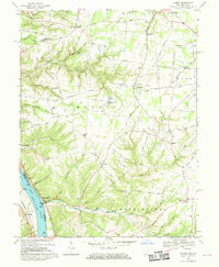 Laurel 1968 topographic map thumbnail