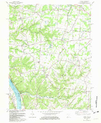 Laurel 1981 topographic map thumbnail