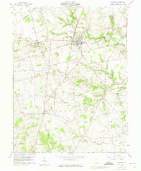 Leesburg 1960 topographic map thumbnail