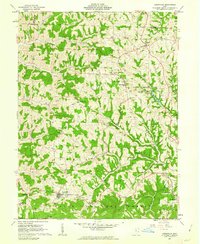 Lewisville 1961 topographic map thumbnail