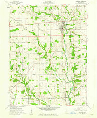 Lewisburg 1961 topographic map thumbnail