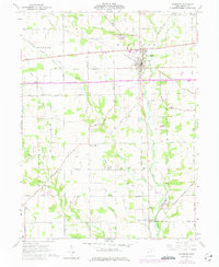 Lewisburg 1961 topographic map thumbnail