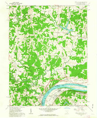 Little Hocking 1961 topographic map thumbnail