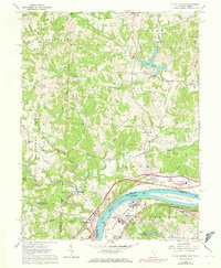 Little Hocking 1961 topographic map thumbnail