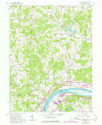 Little Hocking 1961 topographic map thumbnail