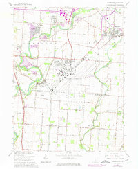 Lockbourne 1964 topographic map thumbnail