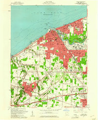 Lorain 1960 topographic map thumbnail