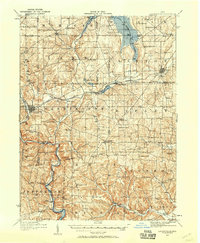 Loudonville 1912 topographic map thumbnail