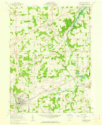 Loudonville 1961 topographic map thumbnail