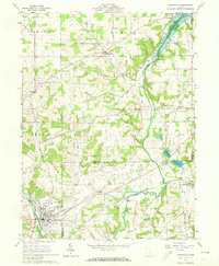 Loudonville 1961 topographic map thumbnail