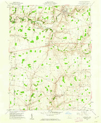 Lynchburg 1960 topographic map thumbnail