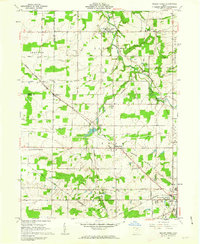 Mallet Creek 1961 topographic map thumbnail
