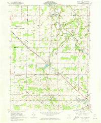 Mallet Creek 1961 topographic map thumbnail