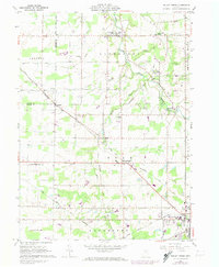 Mallet Creek 1961 topographic map thumbnail