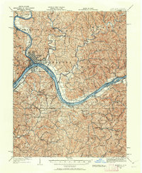Marietta 1924 topographic map thumbnail