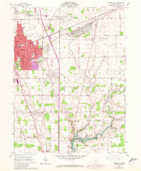 Marion East 1961 topographic map thumbnail