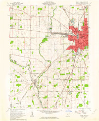 Marion West 1961 topographic map thumbnail