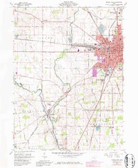 Marion West 1961 topographic map thumbnail