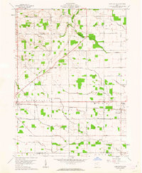 Mark Center 1961 topographic map thumbnail