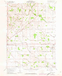 Mark Center 1961 topographic map thumbnail
